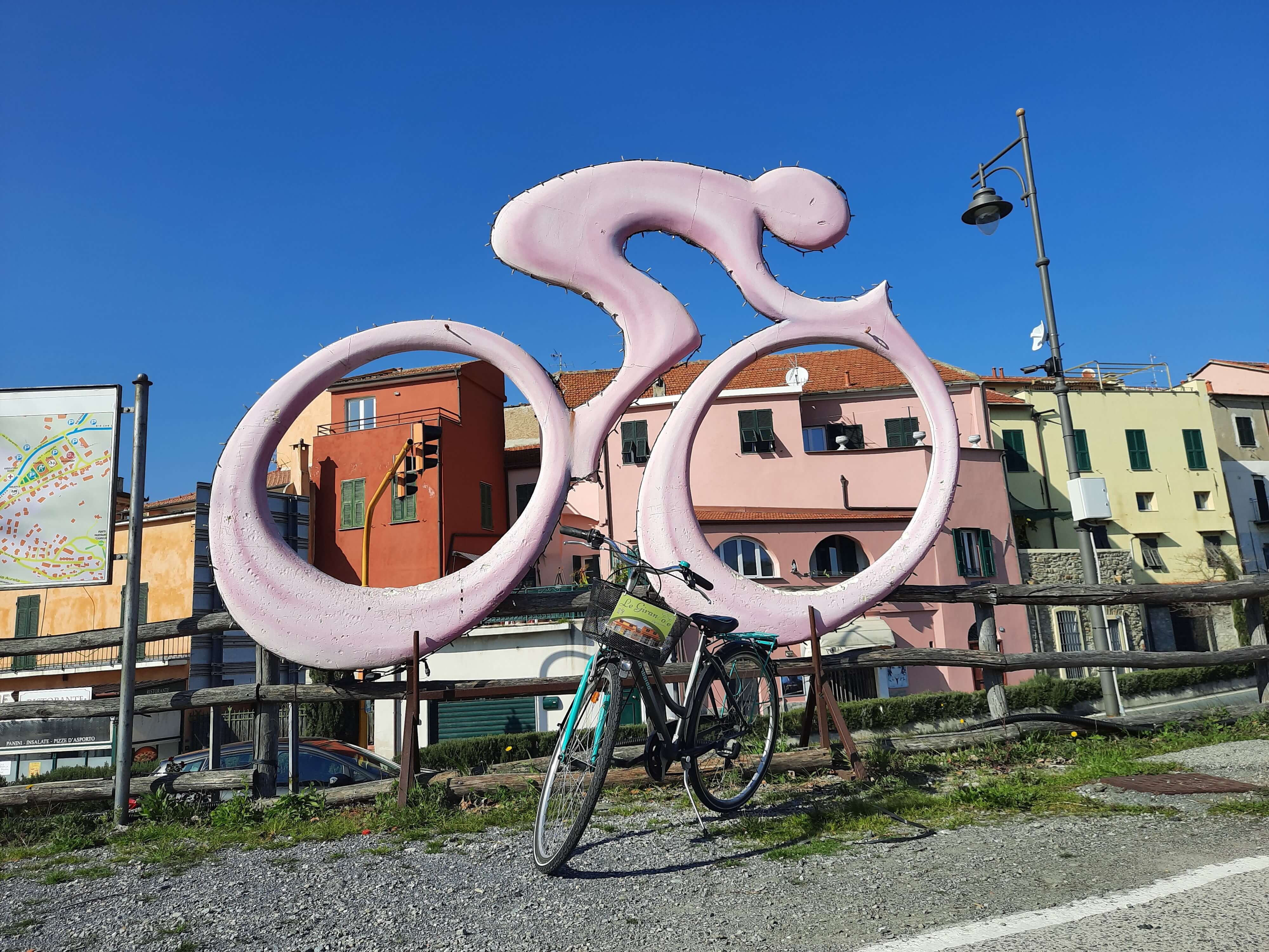 Ligurian Riviera bike path: from Imperia to Bussana Mare