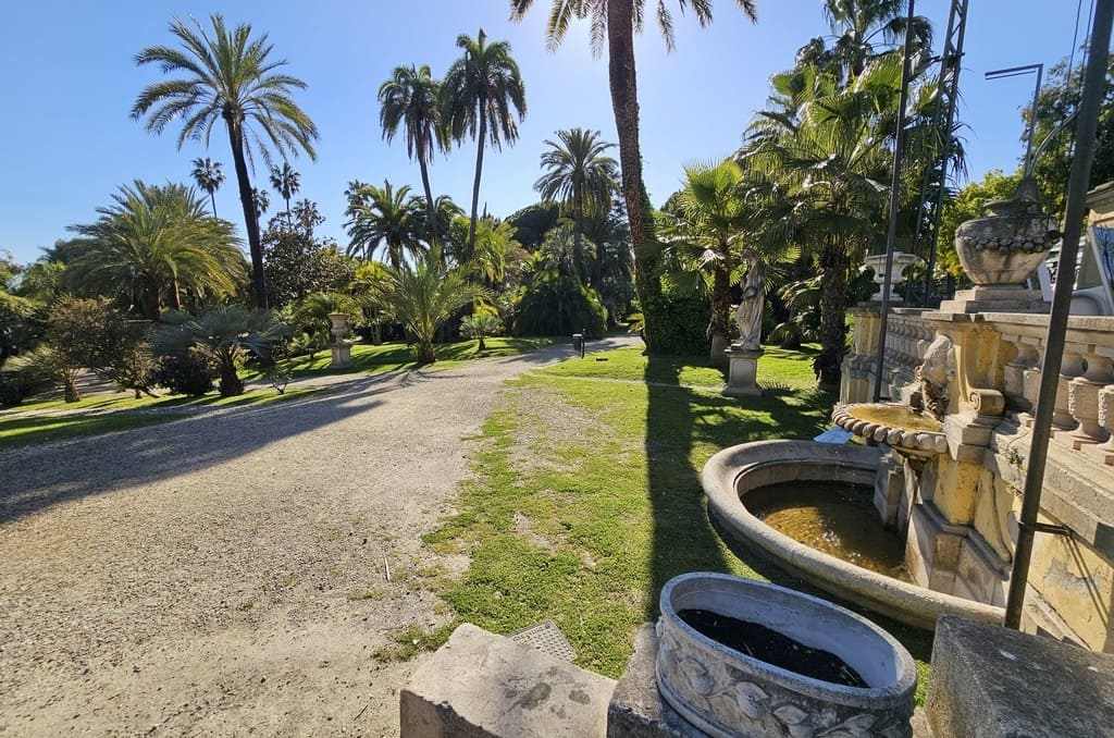 The park of Villa Ormond, in Sanremo