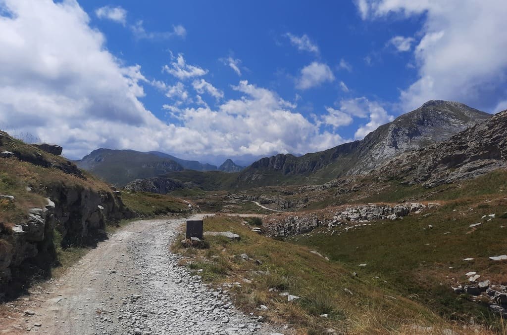 Il tratto centrale della Via del Sale