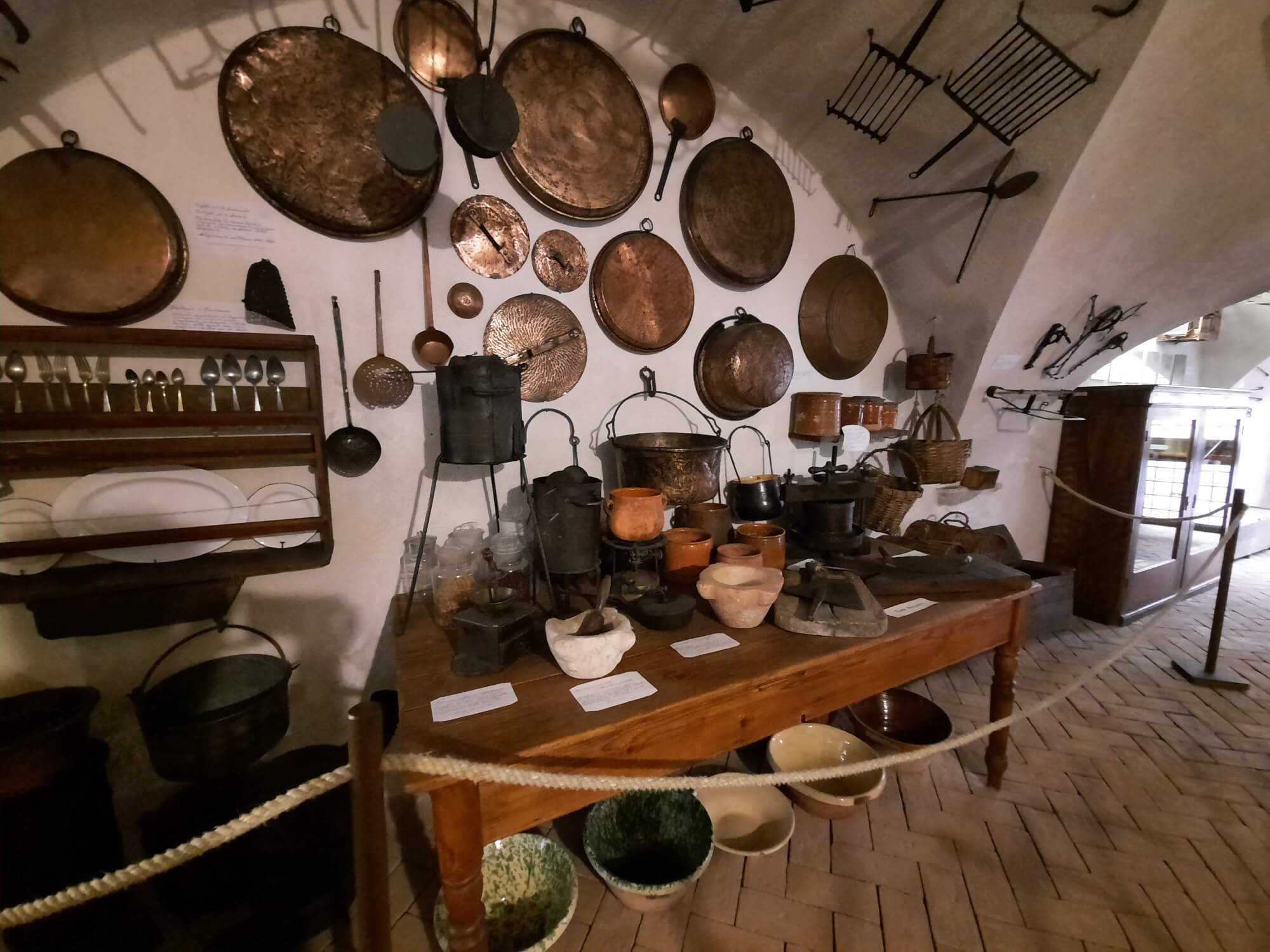 Sezione del museo dedicata alla casa