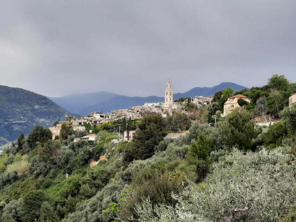 Panorama of Bussana Vecchia