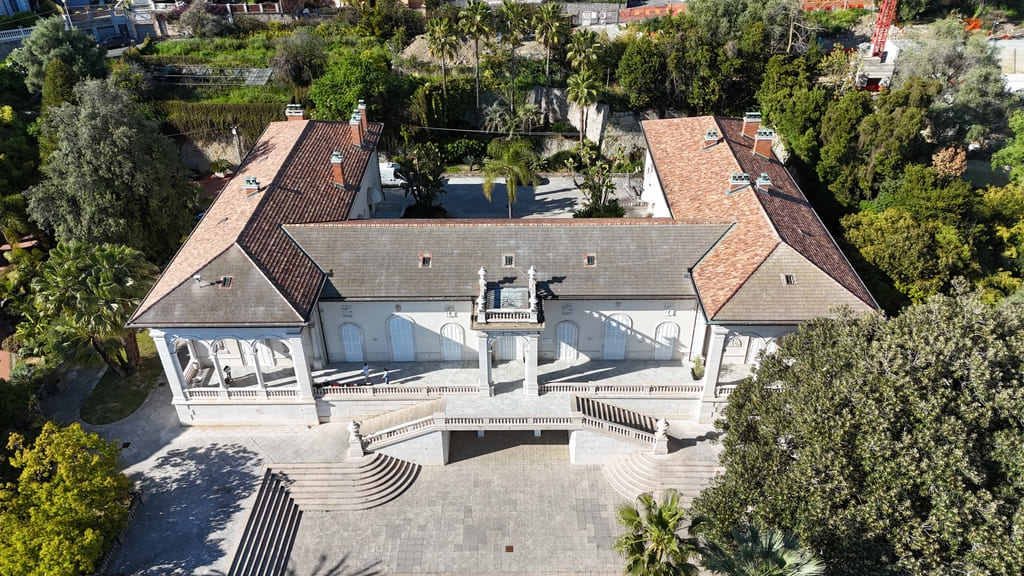 Overview of Villa Ormond in Sanremo
