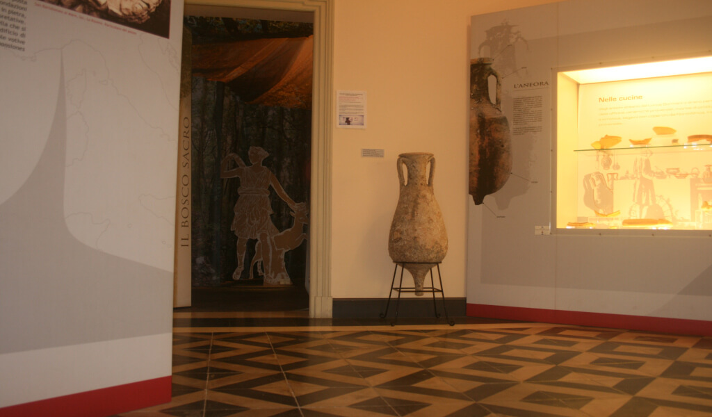 An image of the archaeological museum of Diano Marina