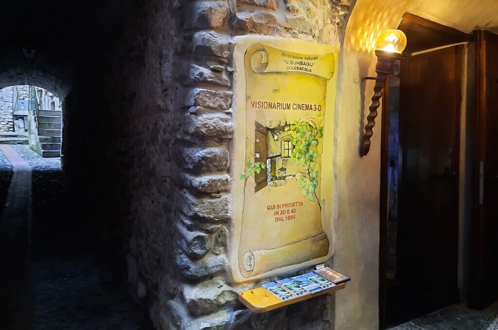 L’ingresso al cinema 3d Visionarium