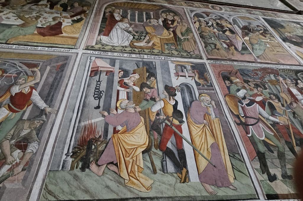 The Great Cycle of the Passion of Christ in the Shrine of Notre Dame des Fontaines The Great Cycle of the Passion of Christ in the Sanctuary of Notre Dame des Fontaines in La Brigue